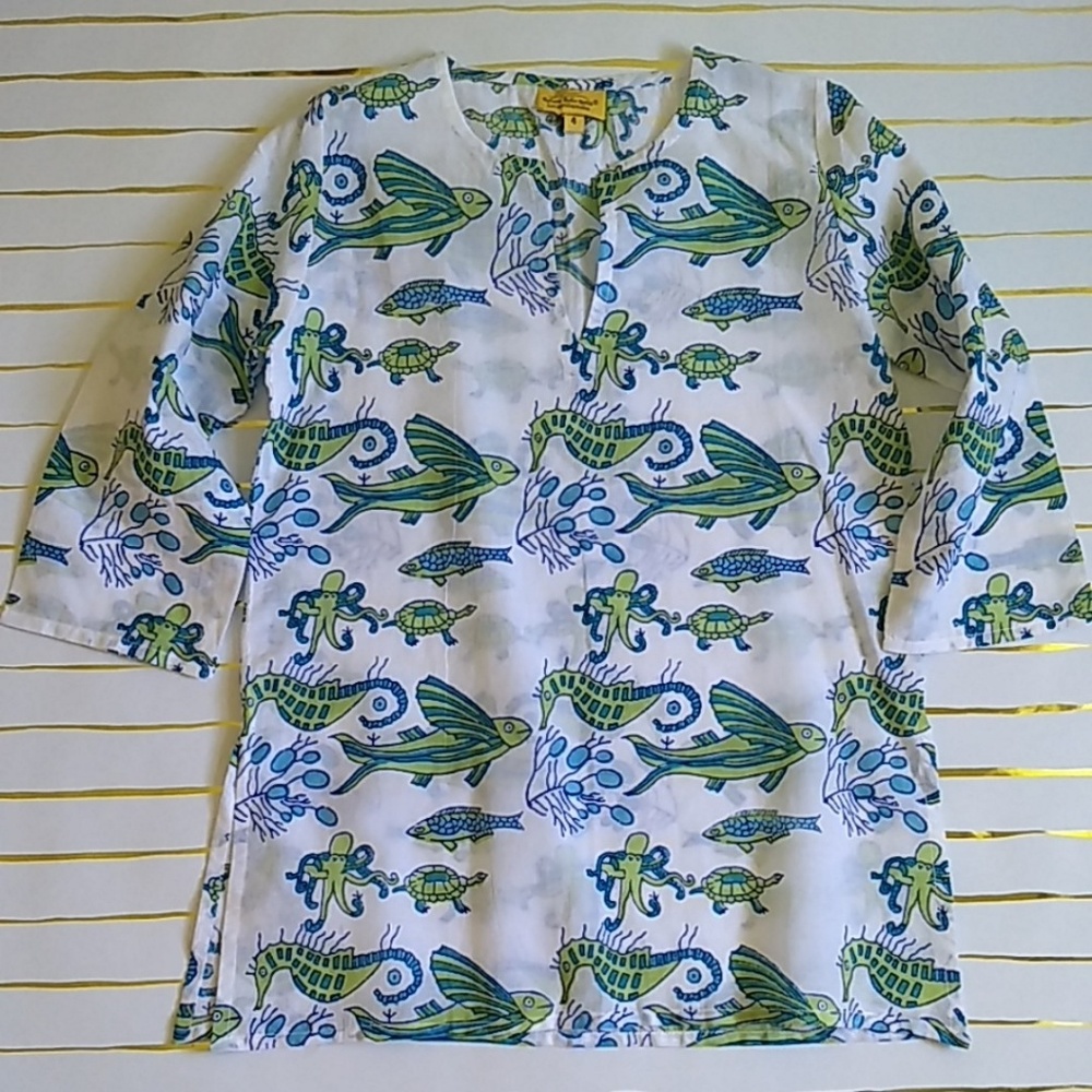 Roberta Roller Rabbit NWOT Kids Kurta SZ 4